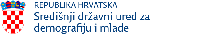 Logo sredisnjeg ureda za demografiju i mlade